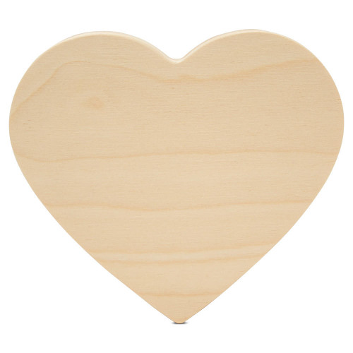 Woodpeckers Crafts Chunky Heart Cutout 