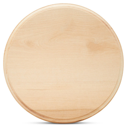 Better Crafts Round Wooden Plaque, 5-Inch Perfect as a Wood Base