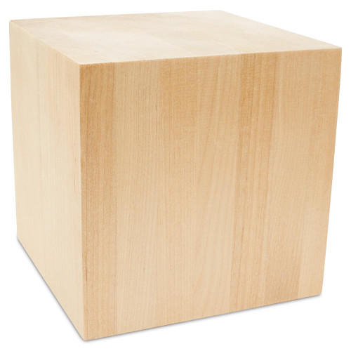 Wood Craft Cubes, Multiple Sizes Available, Small Blocks, Crafts & Dcor, Woodpeckers