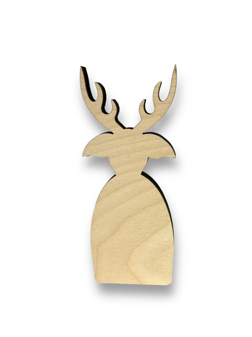 Woodpeckers Crafts Deer Shelf Sitter, by Pickitz 