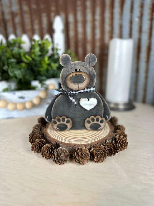 Woodpeckers Crafts Bear Shelf Sitter, by Pickitz 