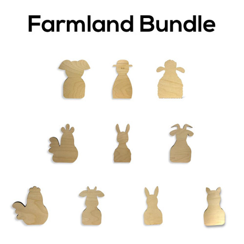 Woodpeckers Crafts Farmland Bundle by Pickitz 