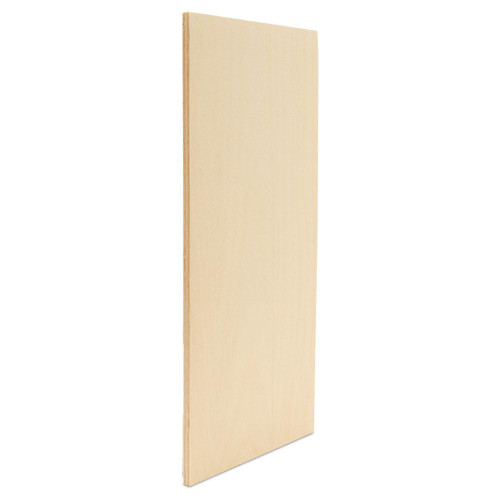 Baltic Birch Plywood, 3 mm 1/8 x 12 x 12 Inch Craft Wood, Box of 45 B/BB  Grade Baltic Birch Sheets, Perfect for Laser, CNC Cutting and Wood Burning