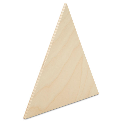 Woodpeckers Crafts Wood Triangle Cutout 