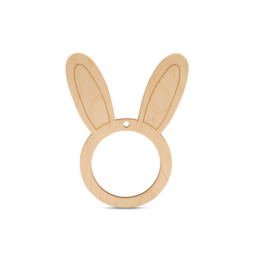 Woodpeckers Crafts Bunny Face Frame 