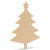 Woodpeckers Crafts Christmas Tree With Star Cutout Large 12" x 9" 