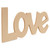 Woodpeckers Crafts Wood "Love" Jumbo Cutout, 18" x  8.5" 