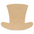 Woodpeckers Crafts Wood Leprechaun Hat Large,  12" x 9.5" 