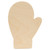 Woodpeckers Crafts Mitten Cutout Large 8" x 5.5" 
