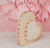 Woodpeckers Crafts 16" Heart Wooden Cutout, 16" x 14-1/4" x 1/4" 