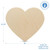 Woodpeckers Crafts 16" Heart Wooden Cutout, 16" x 14-1/4" x 1/4" 