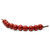 Woodpeckers Crafts 1/2" Red Wooden Bead, with 5/32" Hole 