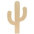 Woodpeckers Crafts 12" Wood Cactus Cutout, 12" x 7.25" x 1/4" 