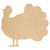 Woodpeckers Wooden Classic Turkey  Cutout, 8" x 7" 