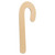 Woodpeckers Wooden Candy Cane Cutout, 18" x 7.3" 