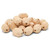 Woodpeckers Crafts Gemstone Wood Bead, 1¼ ” 