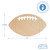 Woodpeckers Crafts Wood Football Cutout, 13” 