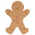 Woodpeckers Crafts Gingerbread Man Cutout with “Icing” 