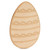 Woodpeckers Crafts Easter Egg with Scalloped Etched Pattern 