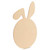 Woodpeckers Crafts Bunny Face with Floppy Ear Coasters & Chargers 