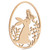 Woodpeckers Crafts Egg Cutout with Bunny & Butterfly Laser Cut Detail 