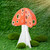 Woodpeckers Crafts 2-Piece Slotted Spotted Standing Mushroom 