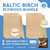  Baltic Birch Plywood B/BB, 16 Pack, 12 x 20-inch Bundle 