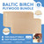  Baltic Birch Plywood B/BB, 16 Pack, 12 x 24-inch Bundle 