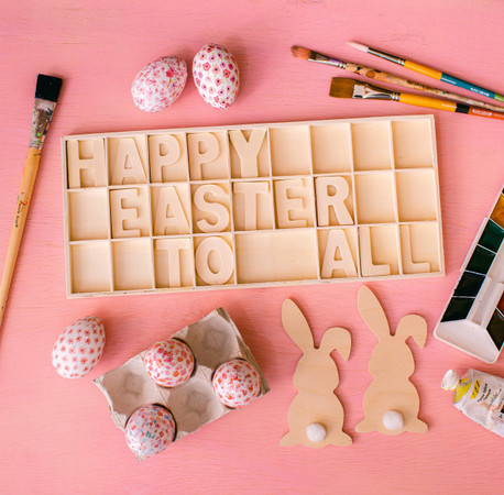 Wooden Alphabet Letters