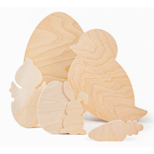 Wood Spring & Easter Cutouts