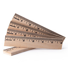 Wood Rulers 