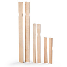 4-1/2 Yellow Wooden Popsicle Sticks, Pack Of 100