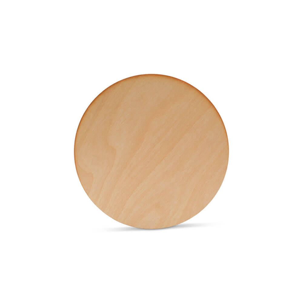 10PCS 4CM MDF Blank Cutout Tags Wood Wooden Circle Discs $7.13 - PicClick AU