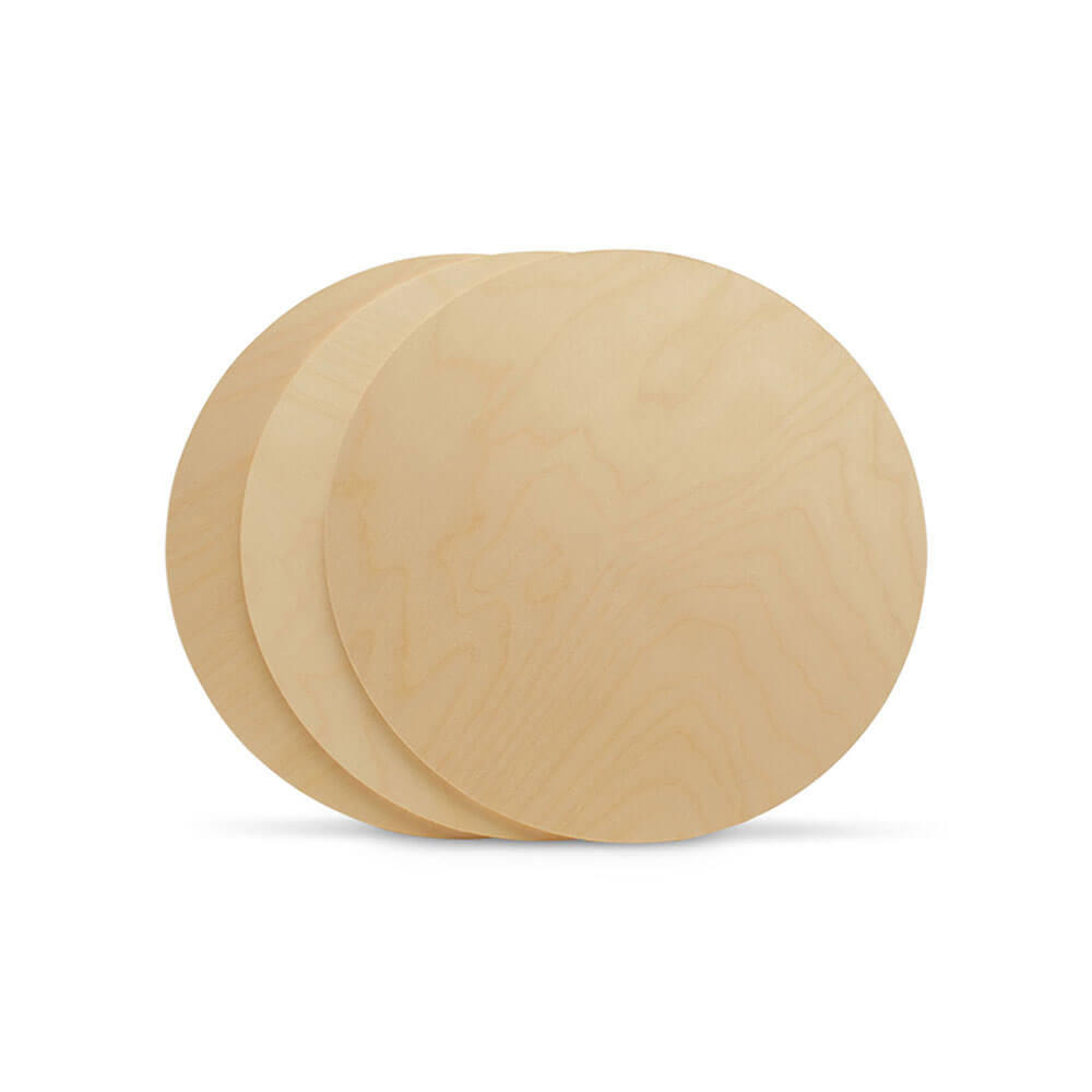 Wooden Circle Cutouts 15, 1/4 Thick plywood circles.