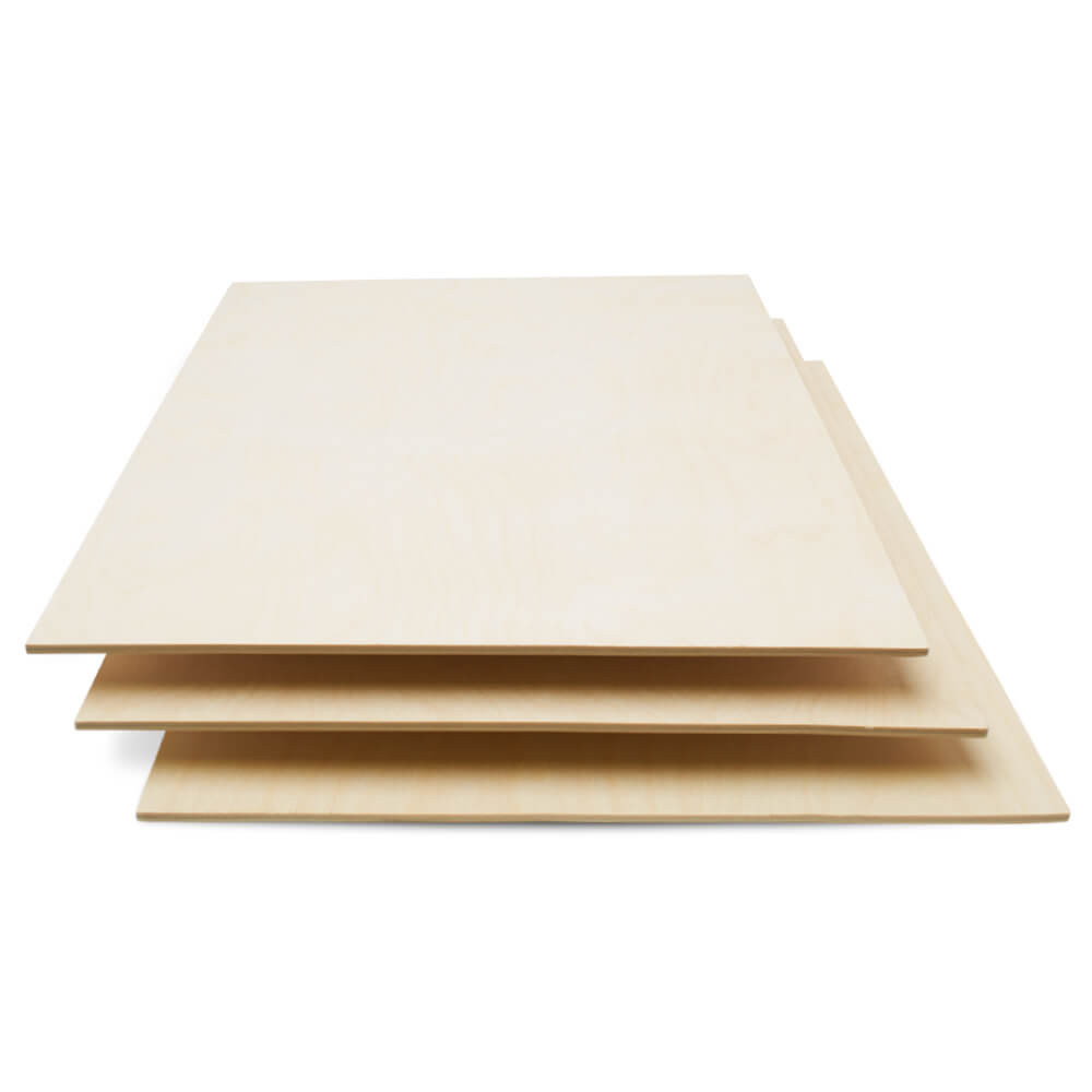 BALTIC BIRCH PLYWOOD 1/4 (6mm) BY APPROX 11 7/8 X 11 7/8 - SELECT  QUANTITY