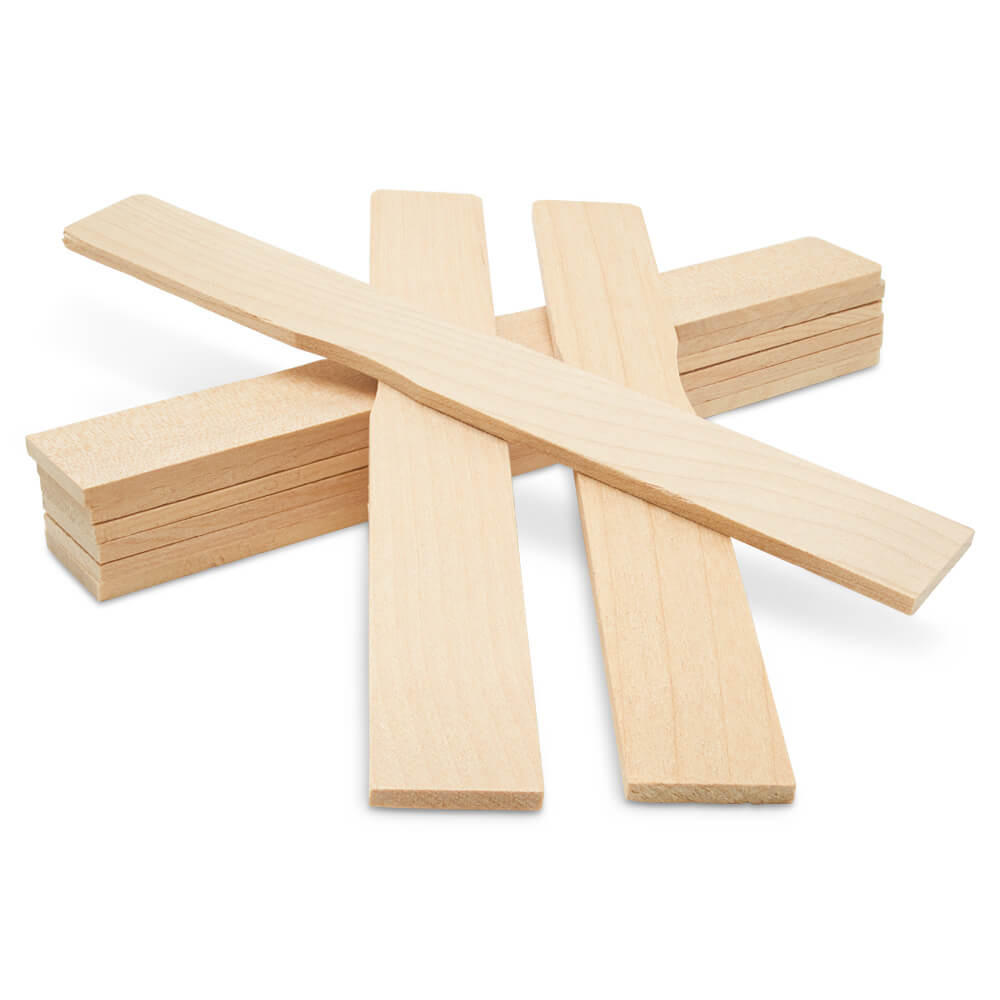 Wooden Paint Sticks 6”, Craft Sticks