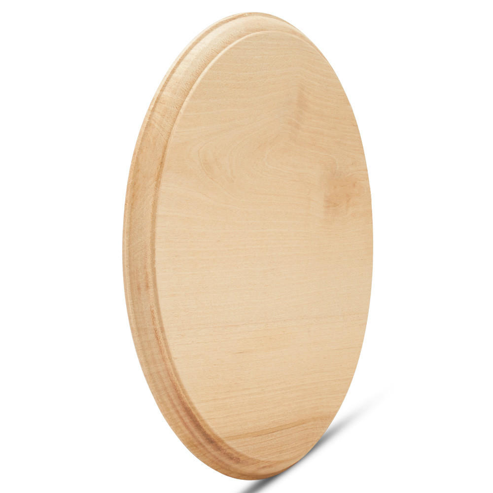 Round Wooden Plaque, Unfinished Wood