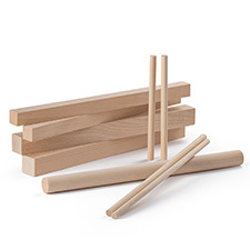 Wooden Craft Sticks 6”, Pack of 100