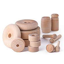 50pcs Unfinished Wooden Circles With Holes 3cm Wood Rounds Tags Blank  Natural Round Wood Discs For Crafts Wooden Circle Cutouts Ornaments For DIY  Crafts, Parties, Birthday, , Home Decor, Unfinished Blank Wood