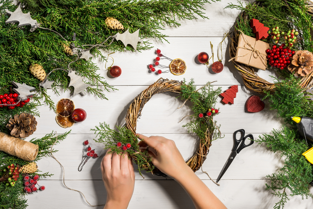 how to sew a garland