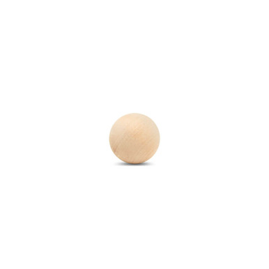 Wooden Balls for Crafts, Unfinished Round Wood Balls, 1/2 Inch