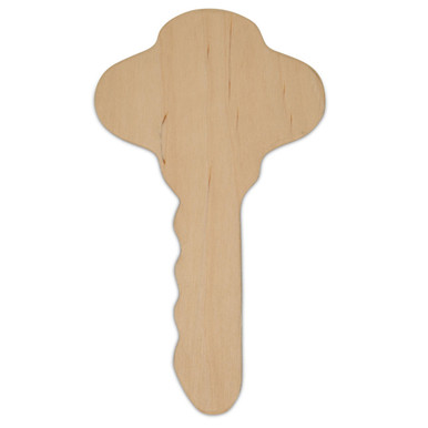 Woodpeckers Crafts, DIY Unfinished Wood 18 Key Cutout, Pack of 3