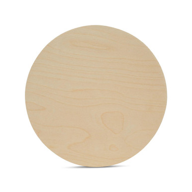 Wood Circles - 1/2 Inch Thick - Unfinished Wood Circle, Wood Round