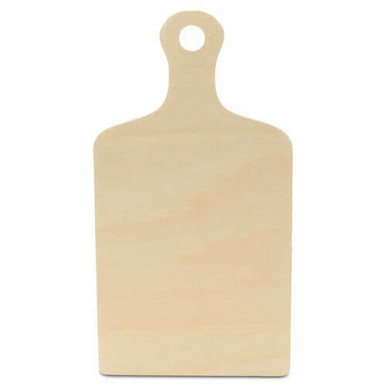 Unfinished Wood Cutting Board Crafting Shape - Kitchen - Craft