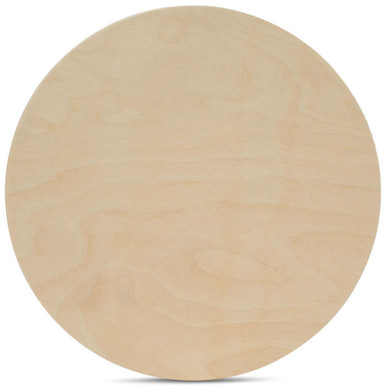 Wood Circles 14 inch 1/2 inch Thick, Unfinished Birch Plaques, Pack of 5  Wooden Circles for Crafts and Blank Sign Rounds, by Woodpeckers 