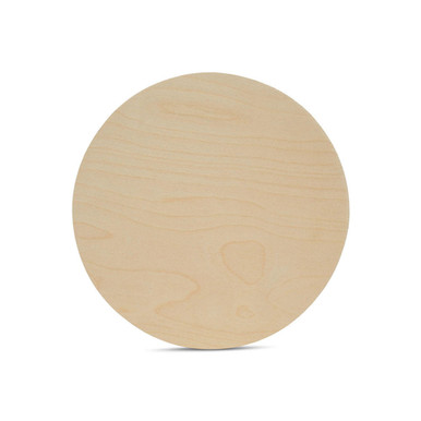  Wood Circles 10 inch, 1/4 Inch Thick, Birch Plywood Discs, Pack  of 3 Unfinished Wood Circles for Crafts, Wood Rounds by Woodpeckers