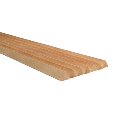 Wood Triangle Dowel 3/4” x 36”