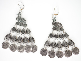 Silver Peacock