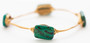 Chrysocolla Stone Bangle 