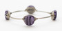 "Purple Peppermint" Bangle 